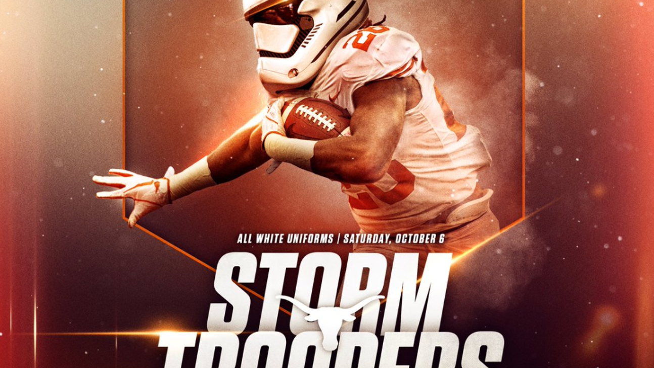 Longhorns going with 'Storm Trooper' uniforms vs. Sooners