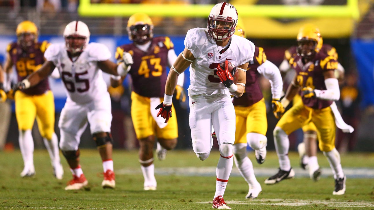 Wide receiver Michael Rector's speed will help Stanford in 2015