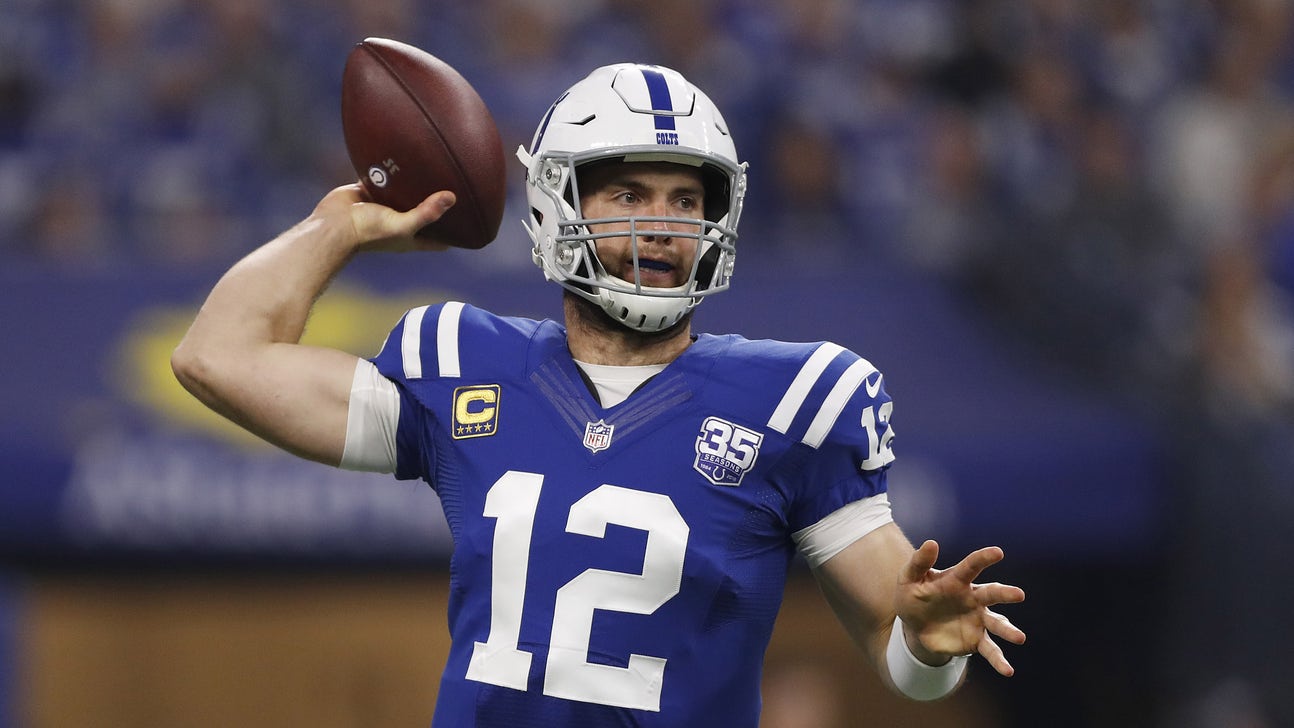 Luck's three touchdown passes lift Colts over Titans 38-10