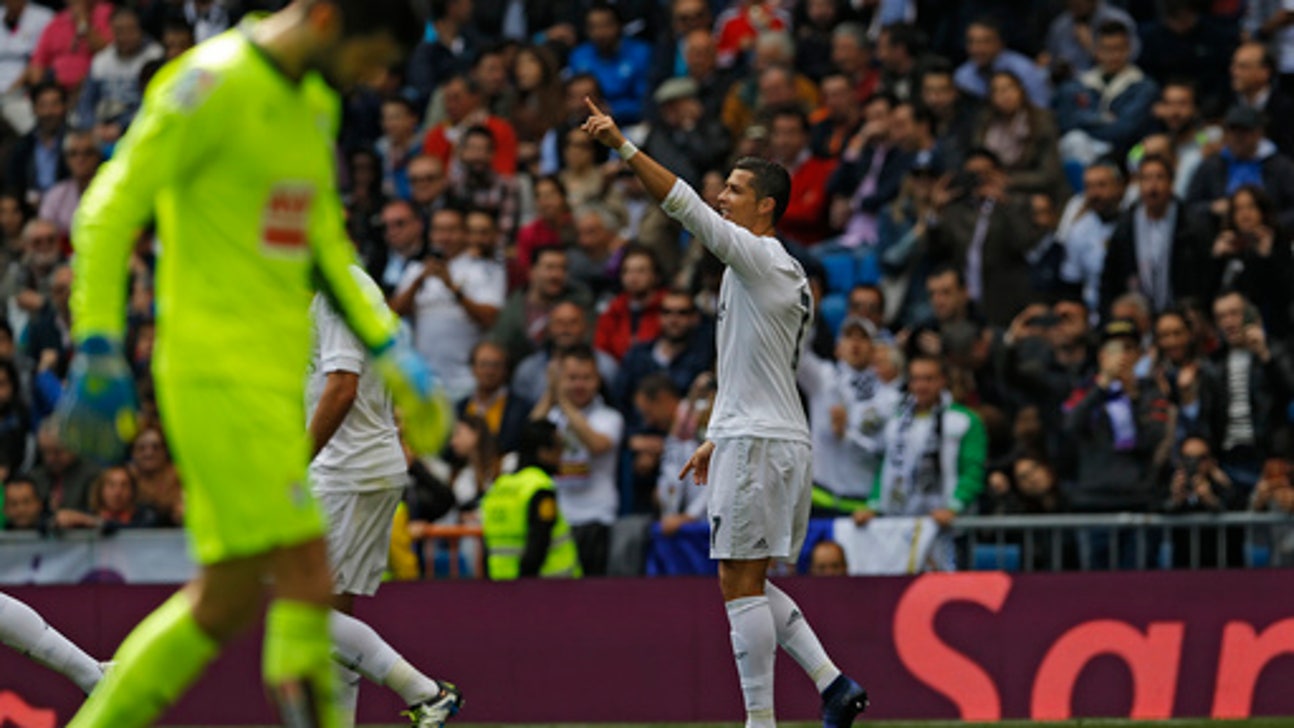 Ronaldo leads Madrid rout of Eibar to warm up for Wolfsburg