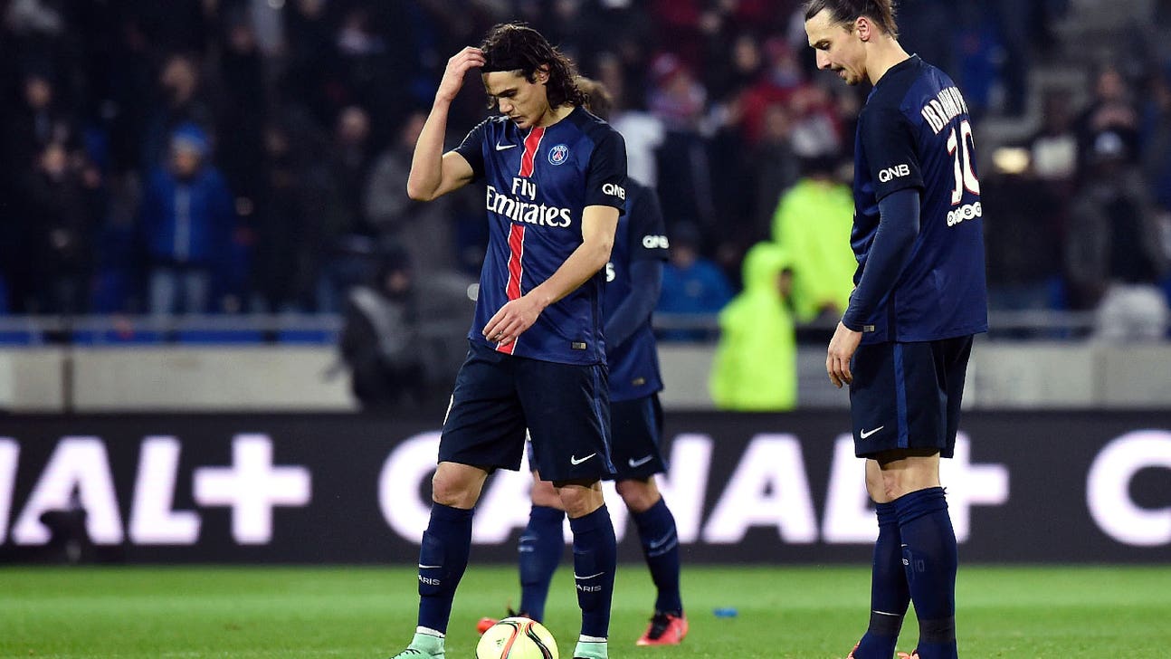 PSG's unbeaten run ends at 36 with loss at Lyon