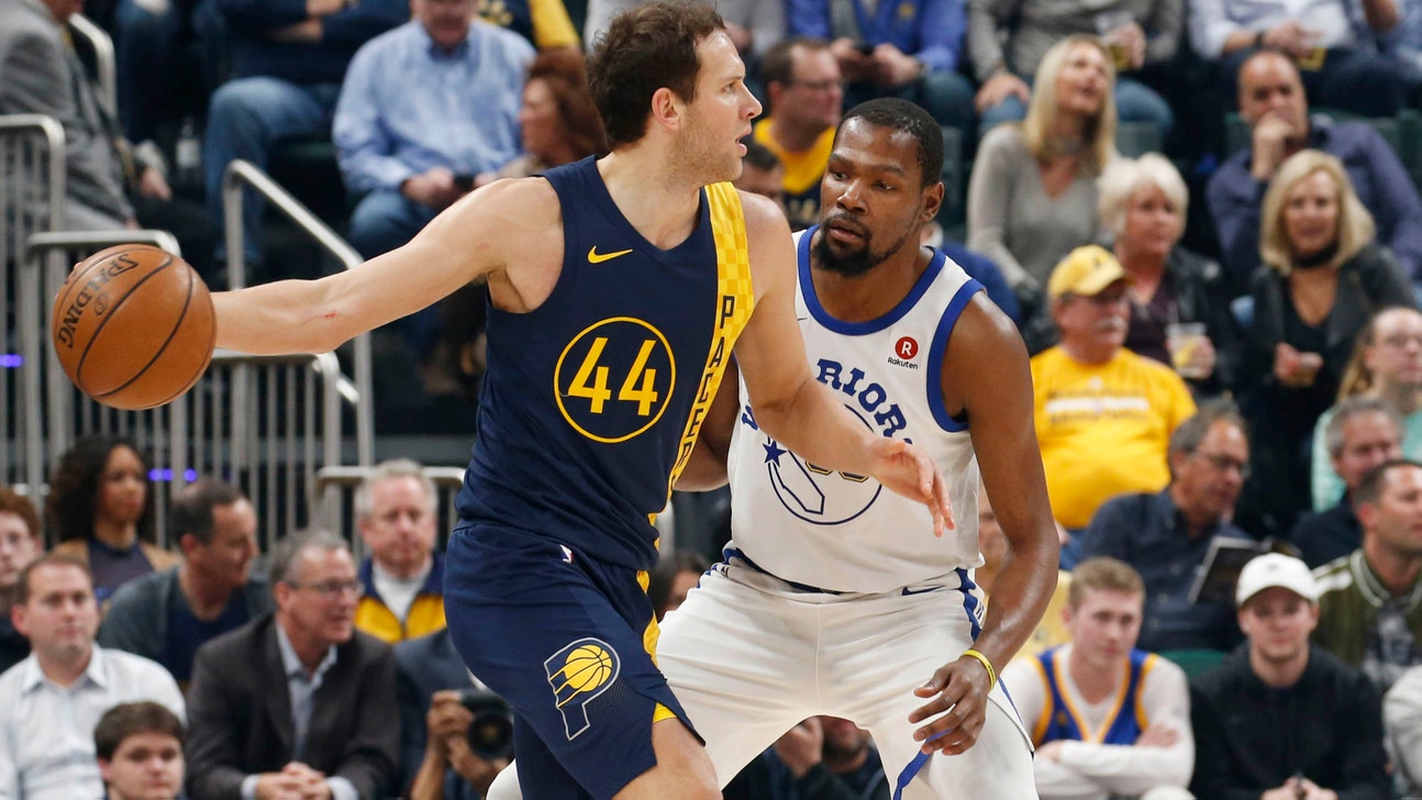 Pacers put on a show in season-sweeping win over Warriors