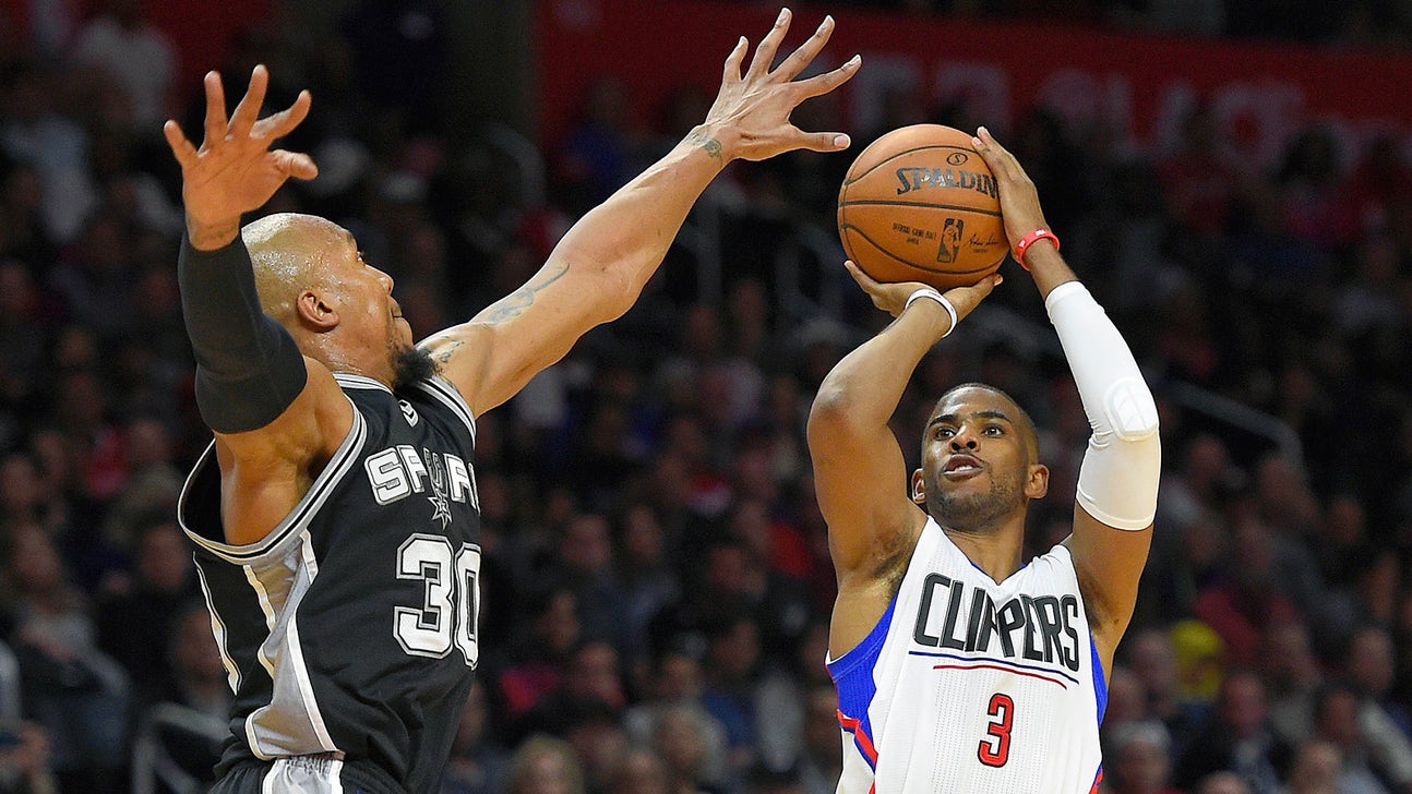 CP3 leads Clips' rout of Spurs after funeral of Monty Williams' wife