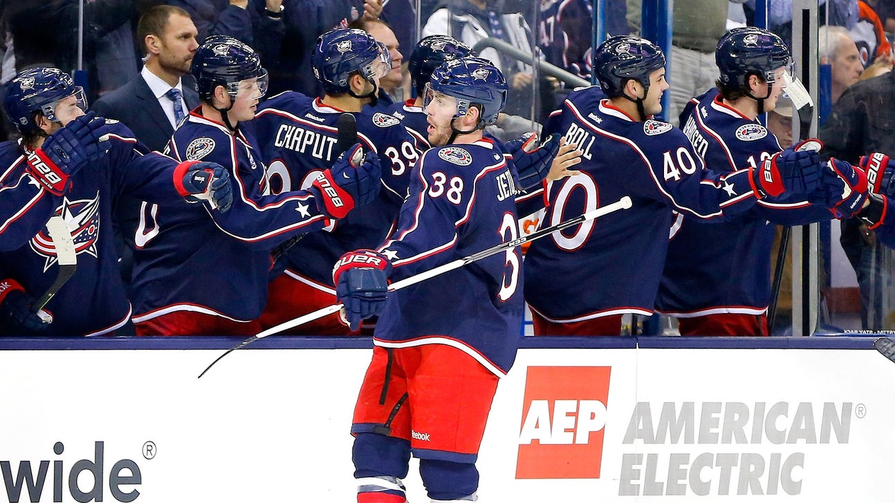 Back from injury, Jenner brings signature energy back to Blue Jackets