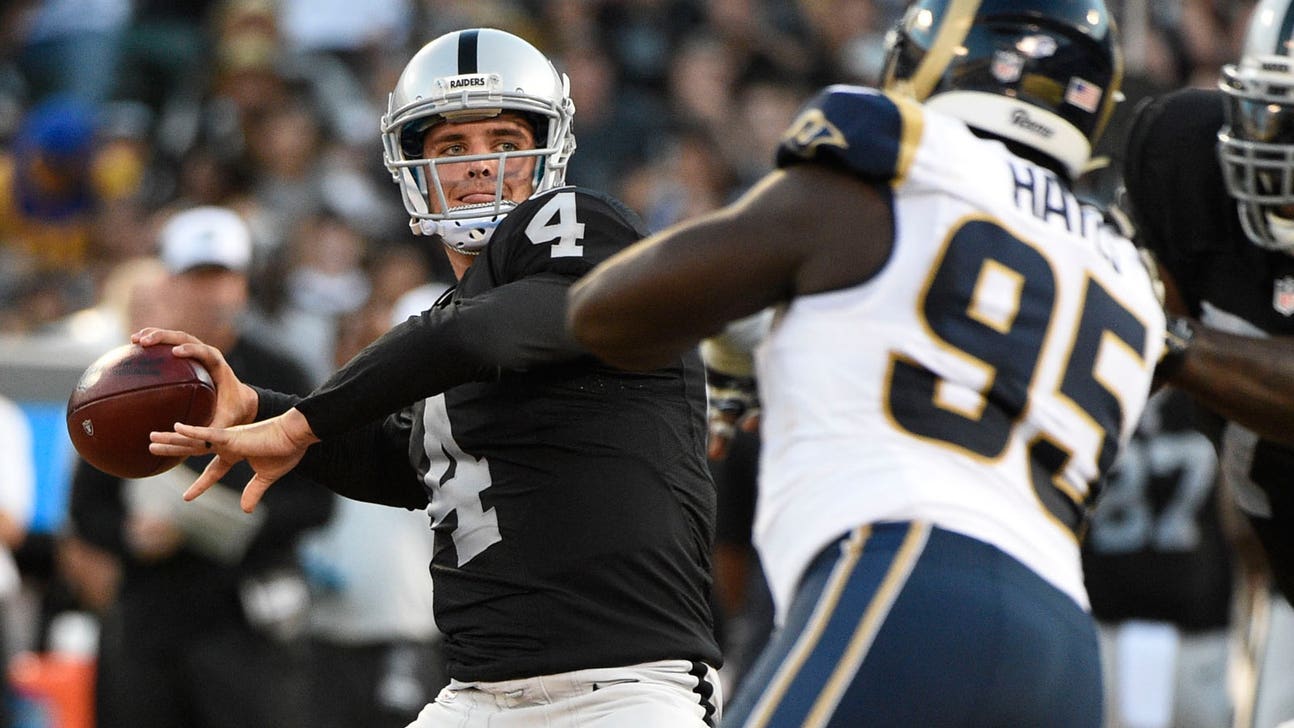 Raiders quarterbacks want to end drives with points, not picks