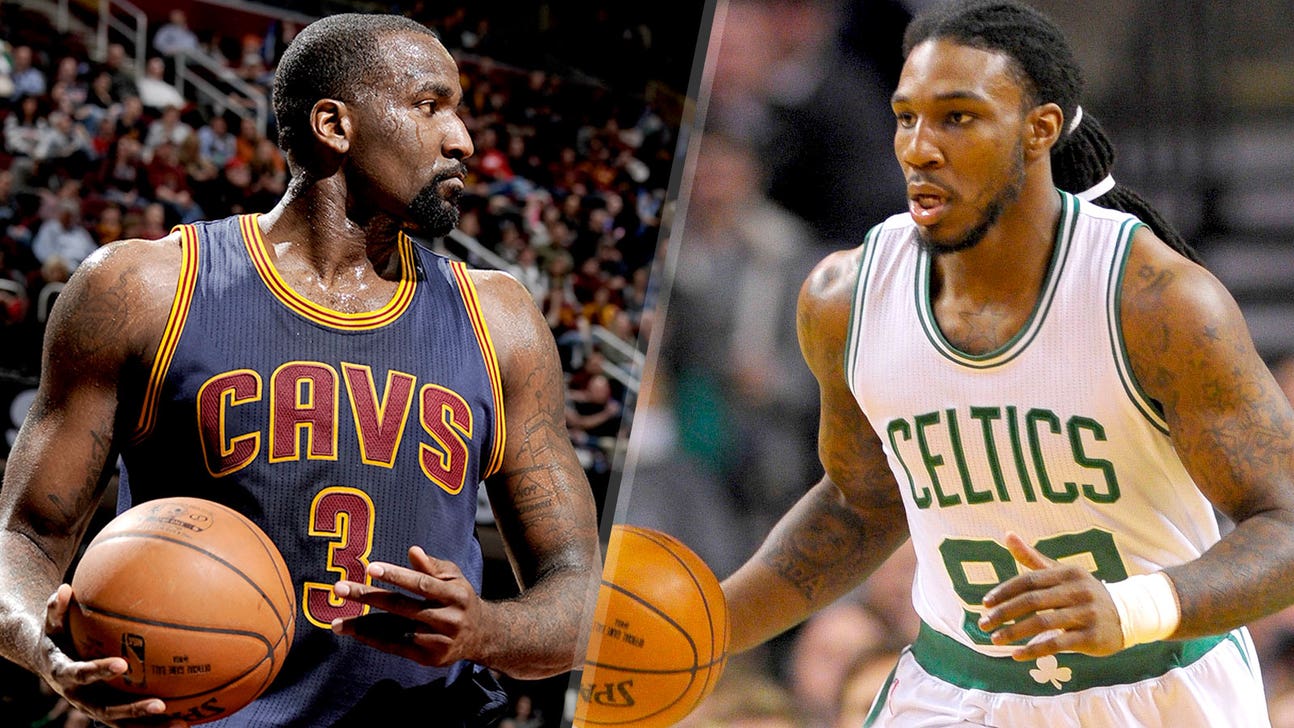Cavs' Perkins, Celtics' Crowder get into it after dirty screen