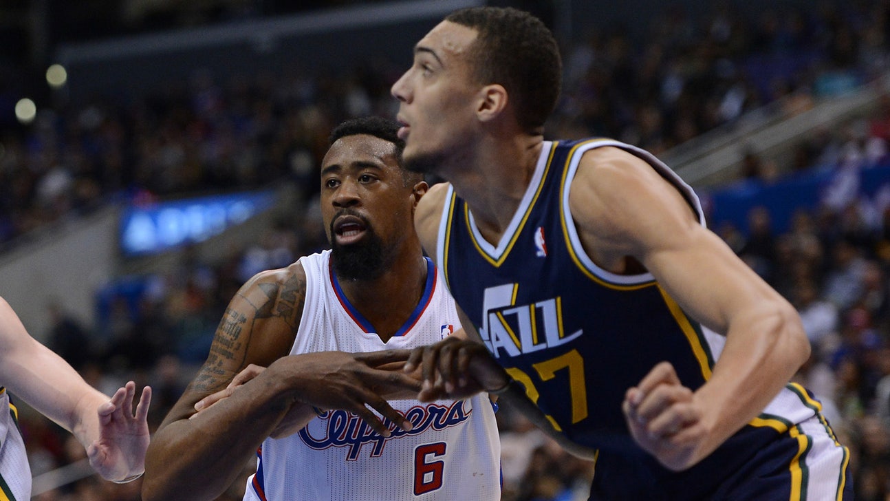 Jazz's Rudy Gobert doesn't look happy with NBA 2K rating (PHOTO)