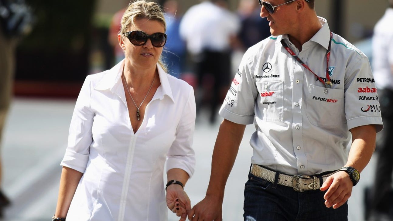 Corinna Schumacher returns to public with encouraging news