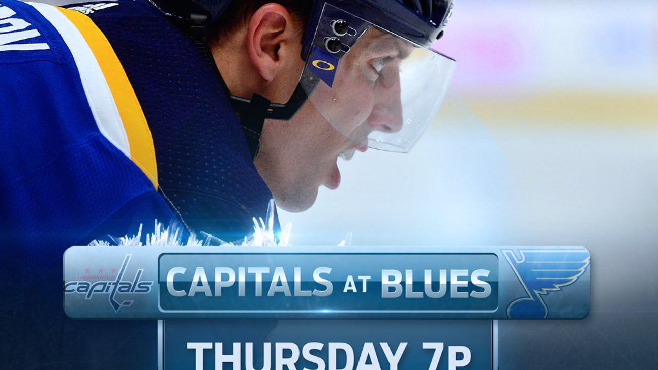 Blues open new year against defending Cup champ Capitals