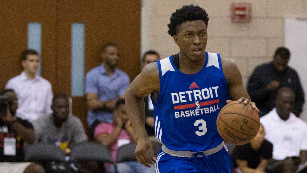 Stanley Johnson begins Pistons' career with chip on his shoulder