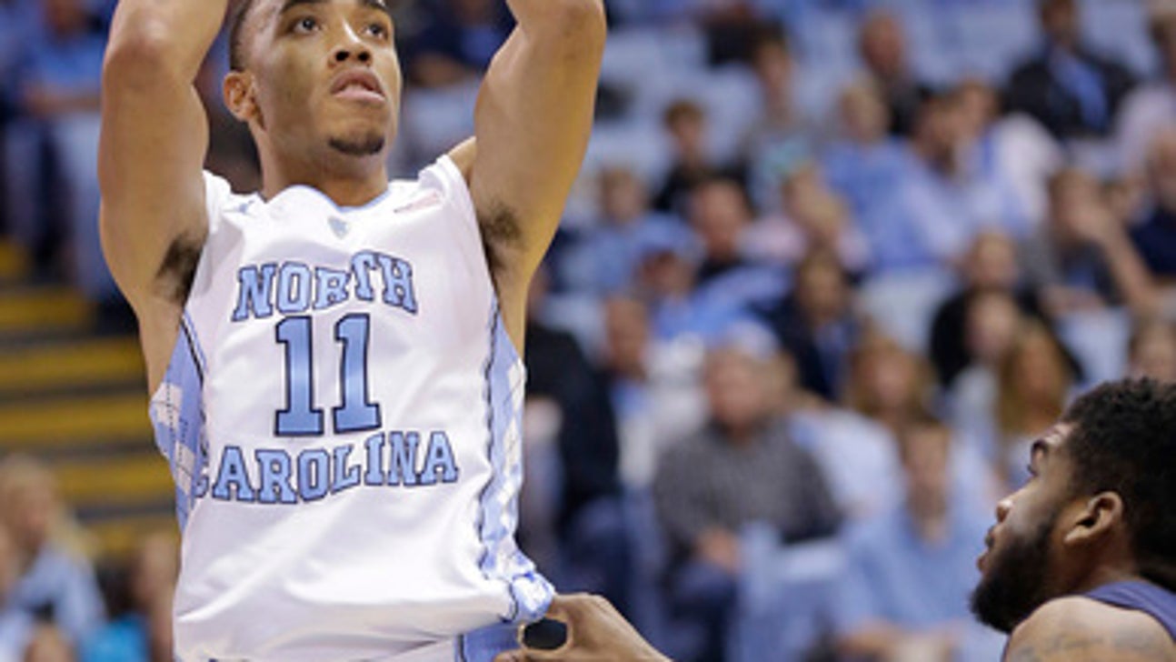 No. 5 UNC's offense rolling with 6 double-figure scorers