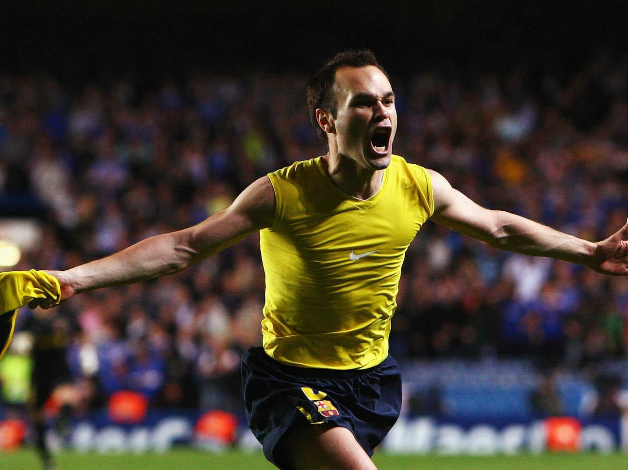 【選手支給品】16/17 UCL Iniesta選手#8 Relive the Andrés Iniesta Champions League goal that broke Chelsea