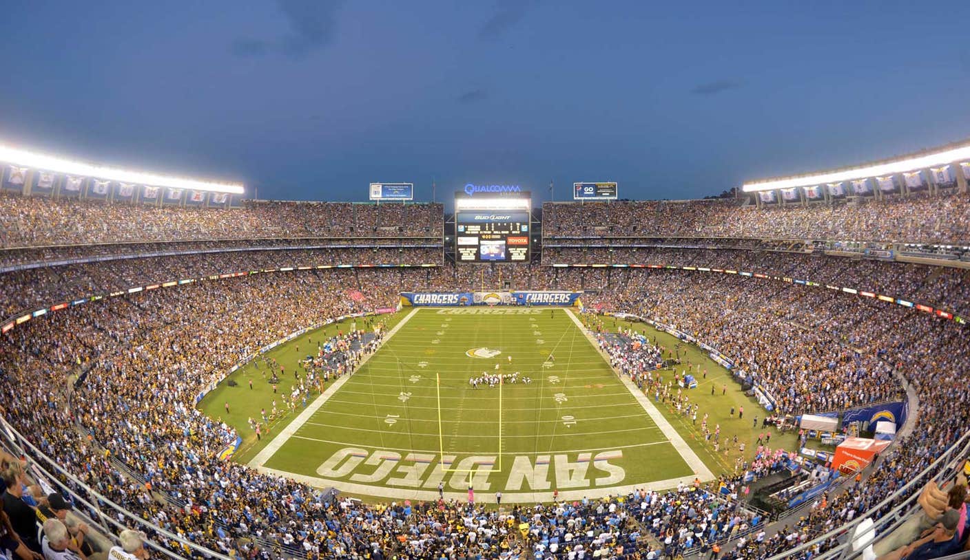 Chargers paid $1 million by city to play at Qualcomm in 2015