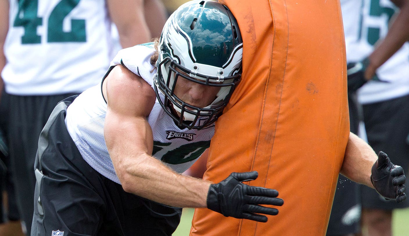 Philadelphia Eagles LB Kiko Alonso has a bit of a legend following him