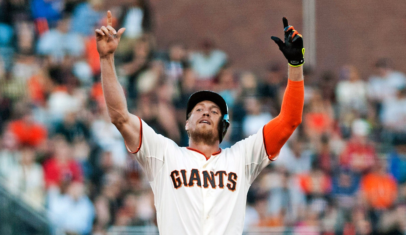 Hunter Pence making early impact for Giants