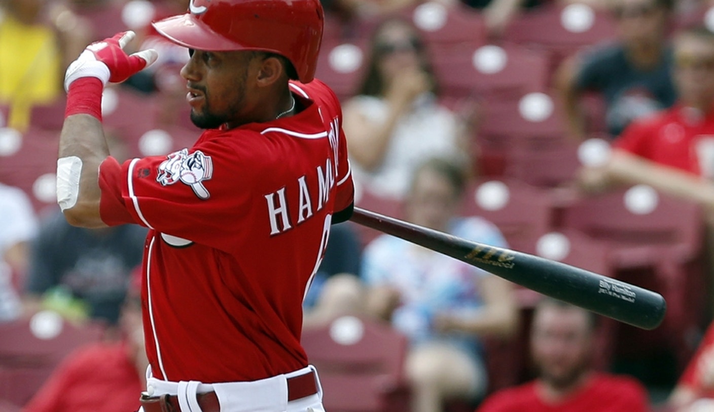 Cincinnati Reds Outfielder Billy Hamilton Running Wild