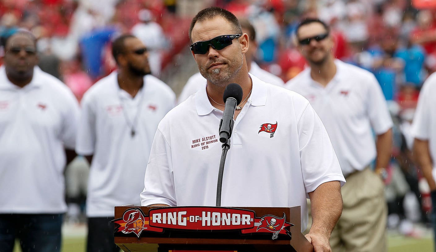 Like his dad, Mike Alstott's son Griffin will play at Purdue