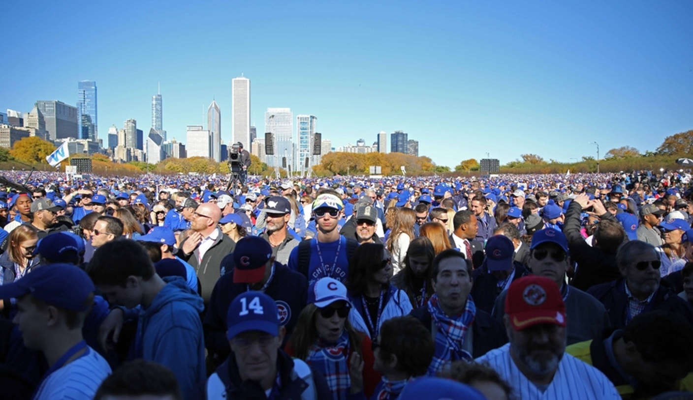 Cubs World Series Celebration Ranks as 7th Largest Gathering in Human  History
