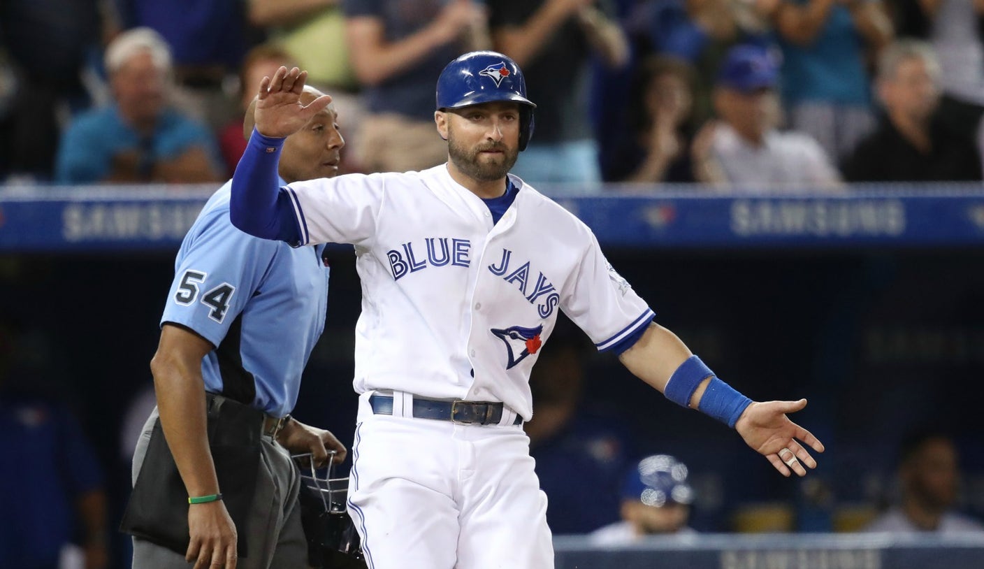 A.J. Sports World Toronto Blue Jays: Red Jersey Signed By Kevin Pillar