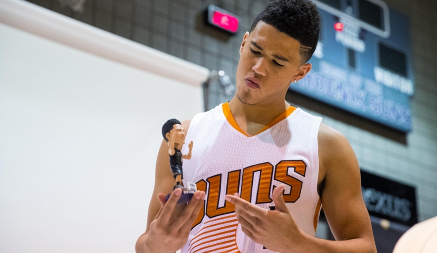 Suns rookie Devin Booker finishes 3rd in NBA 3-Point Contest