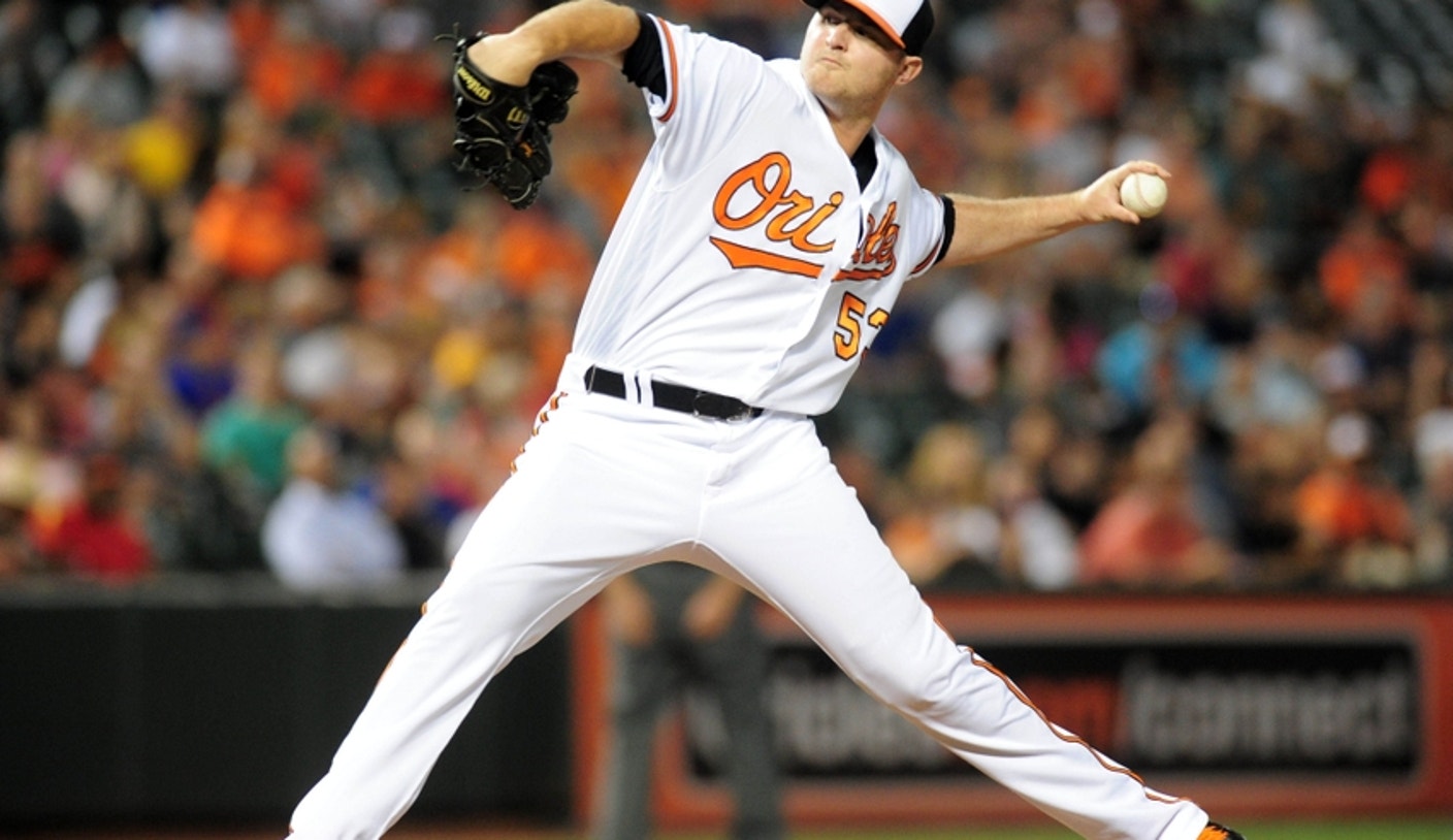 Zach Britton - Away Jersey: Team-Issued