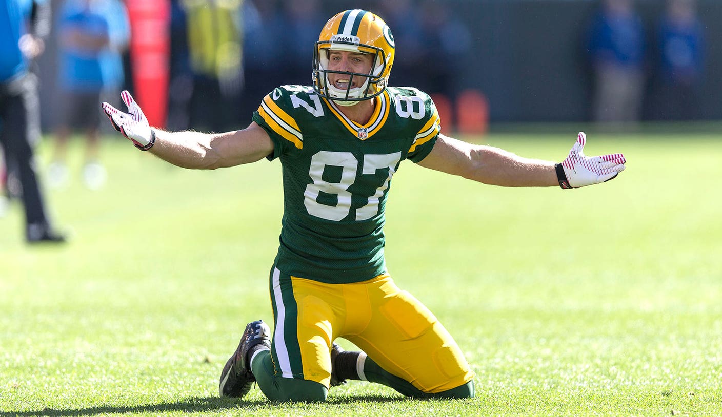Jordy Nelson was a touchdown MACHINE in Green Bay! 💯💯 #viral #fyp #f