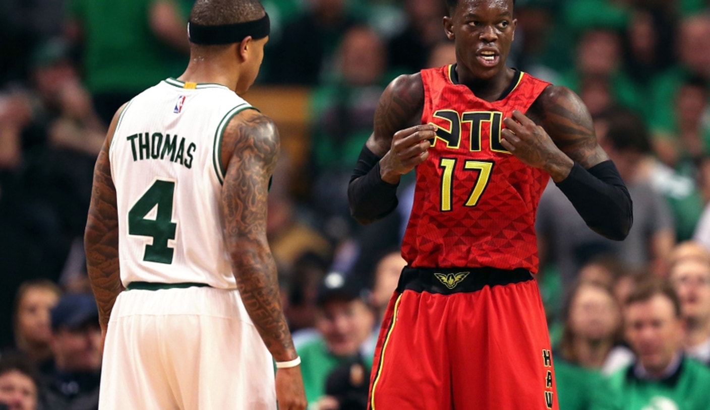 Isaiah Thomas Dennis Schroder Is 100 Percent Lying About Mom Trash Talk Fox Sports