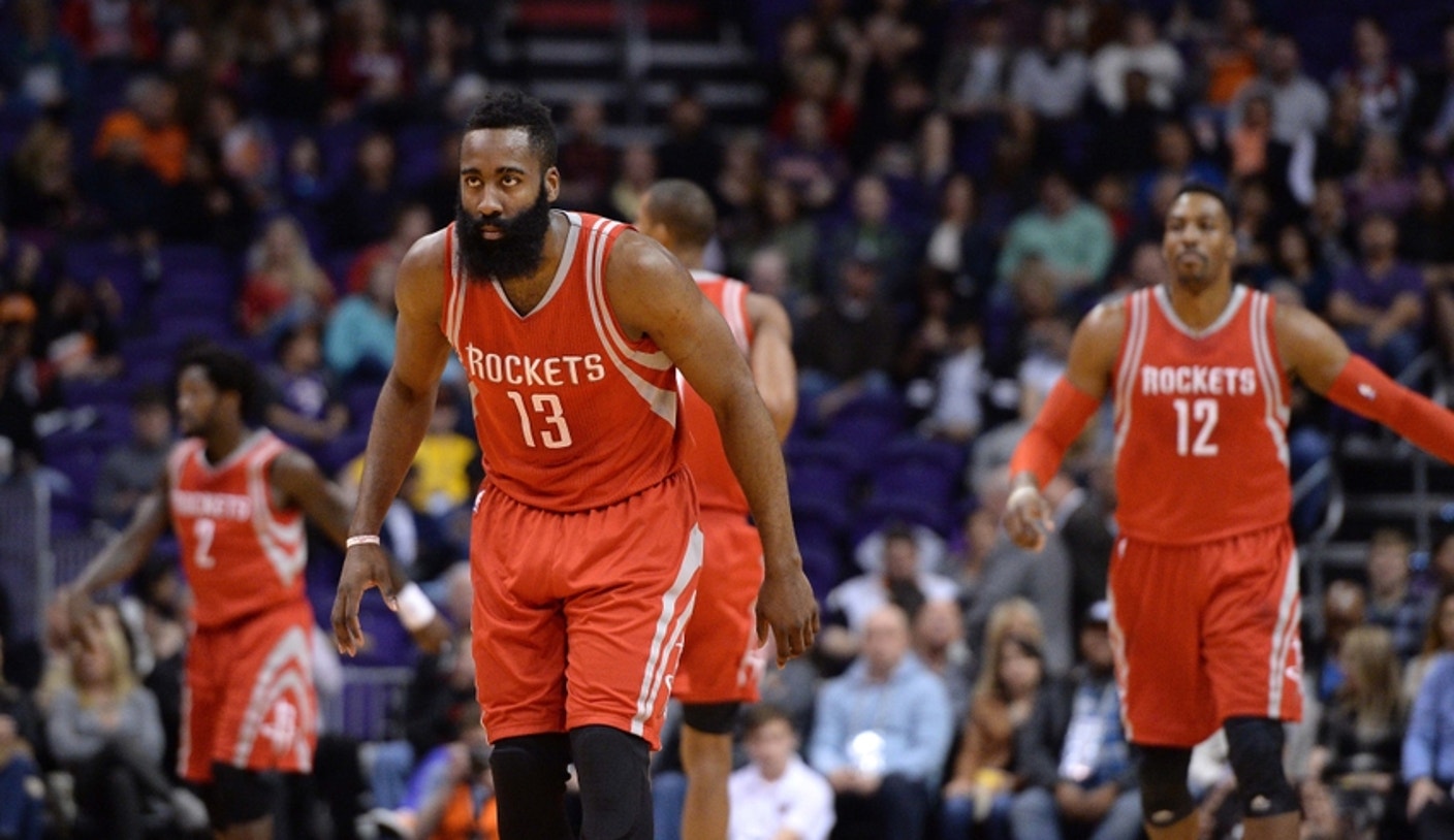 James Harden - Houston Rockets - Game-Worn 'Clutch City' Jersey - 2015-16  Season