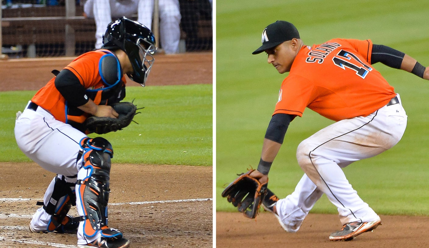 Jhonatan, Donovan Solano become the first set of brothers to start a game  for Marlins | FOX Sports