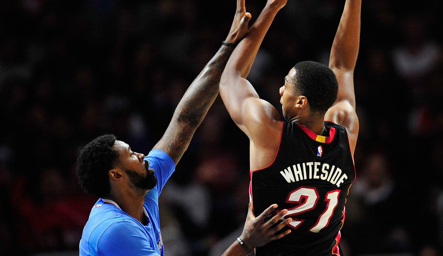 Hassan Whiteside on his NBA 2K rating: 'I still can't dunk