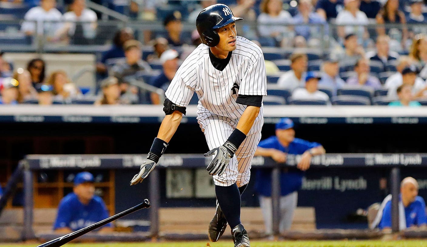 Rare Ichiro home run lifts Yankees to win over Blue Jays