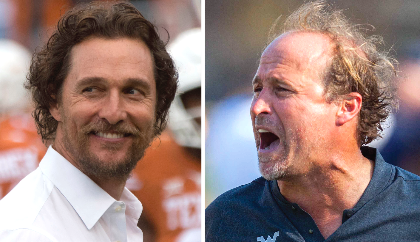 Matthew Mcconaughey Says Hair In New Movie Is Inspired By Wvu Head Coach Dana Holgorsen Fox Sports