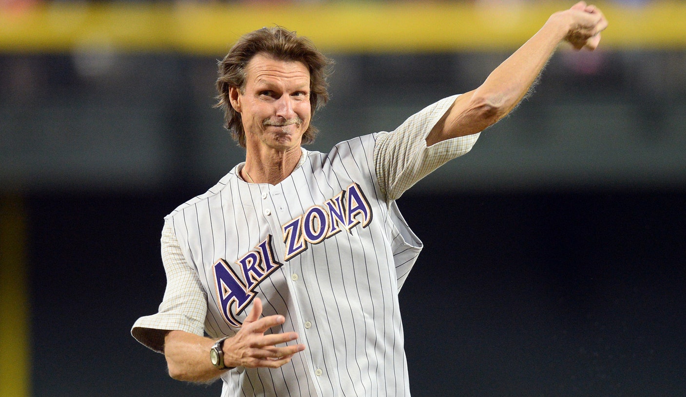 Randy Johnson immersed in photography, rock music this summer