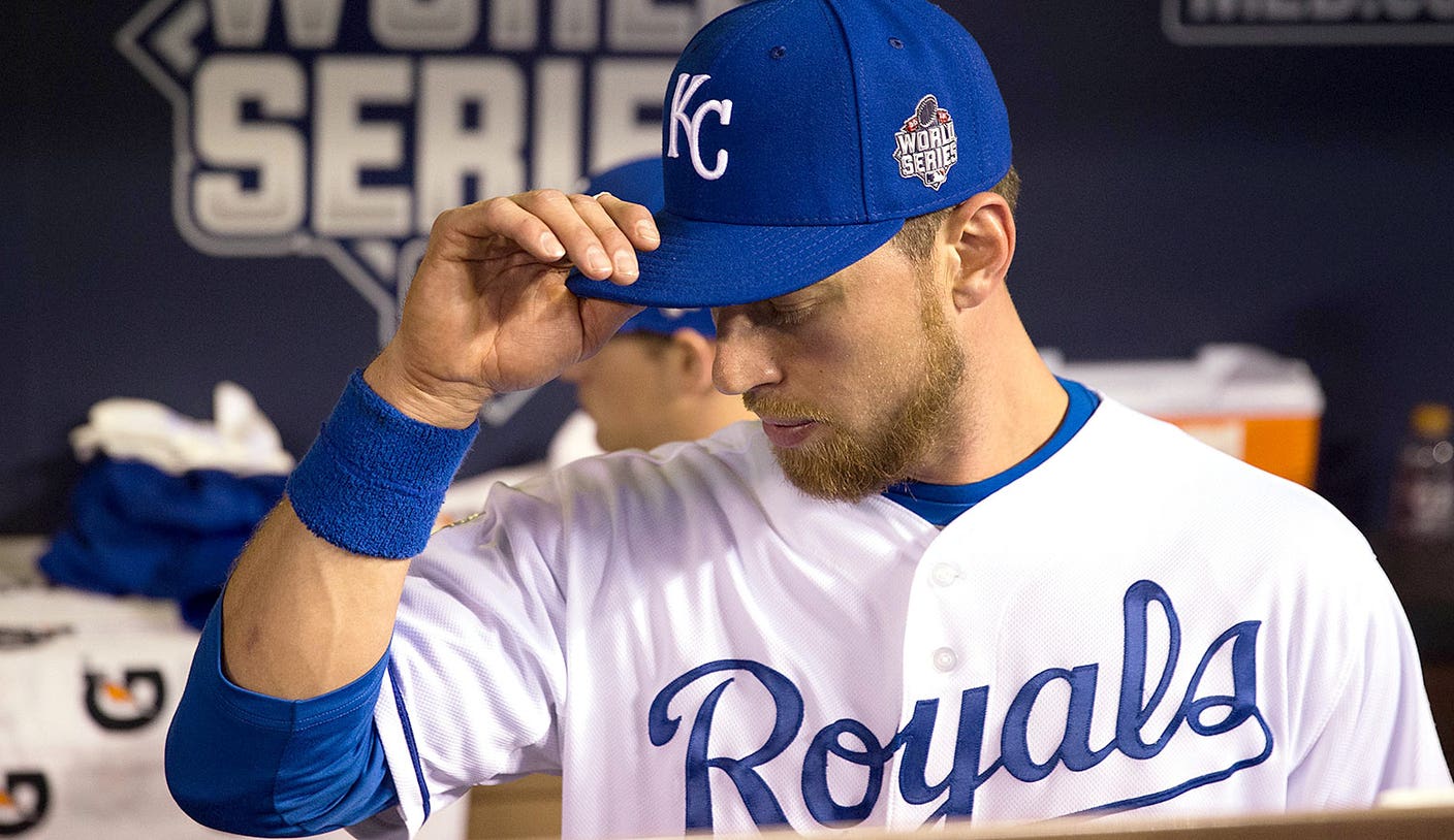 Wife won't call Royals' Zobrist if she goes into labor during Series