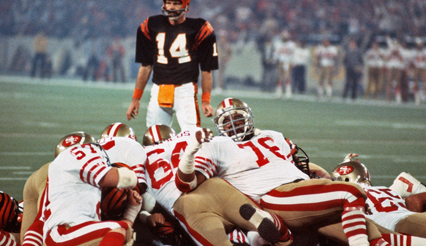 Super Bowl moment No. 13: The 49ers stand tall at the goal line