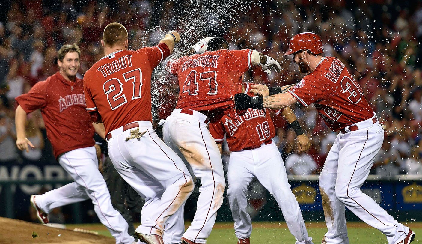 Trout's 3-run homer powers Angels' rally against Blue Jays