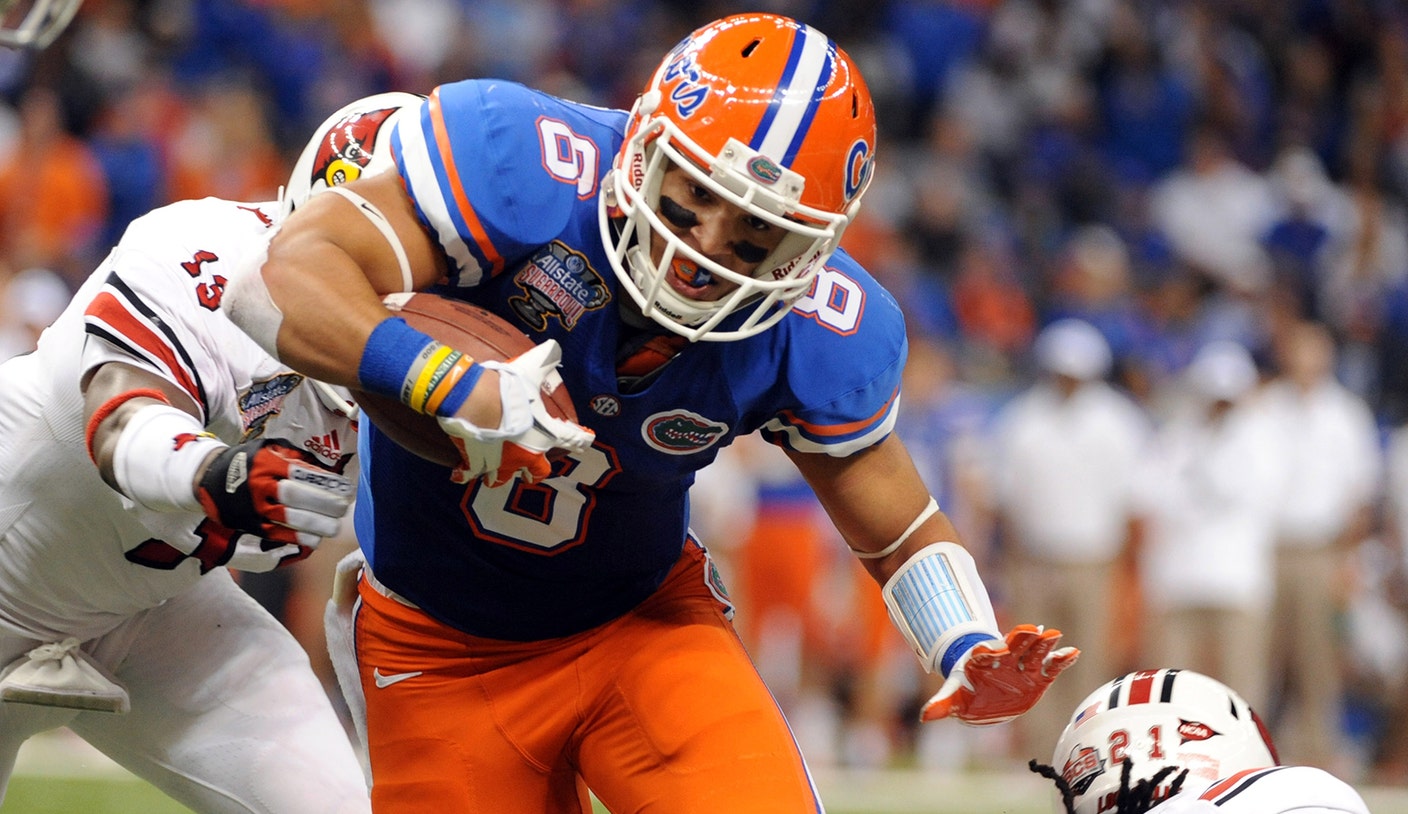 Trey Burton uses lessons at Florida as motivation for NFL career