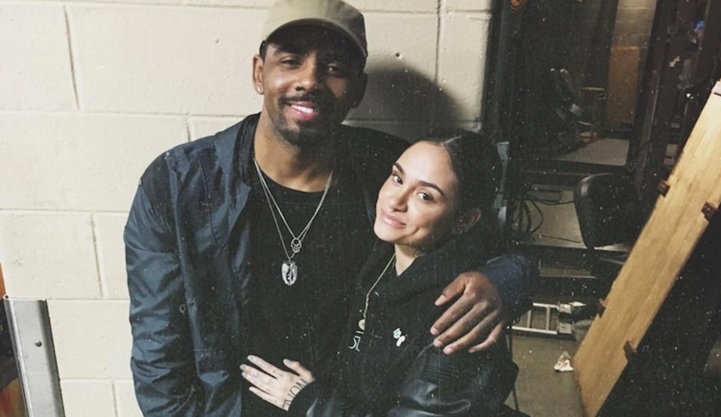 Kyrie irving girlfriend hotsell cheated