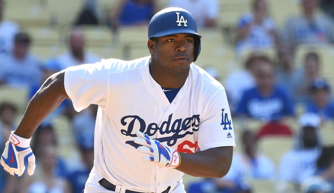 Dodgers leave Yasiel Puig behind as they head to Colorado