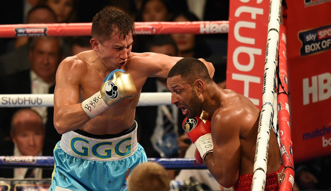 Gennady Golovkin Beats Kell Brook By Tko For 23rd Consecutive Knockout Fox Sports