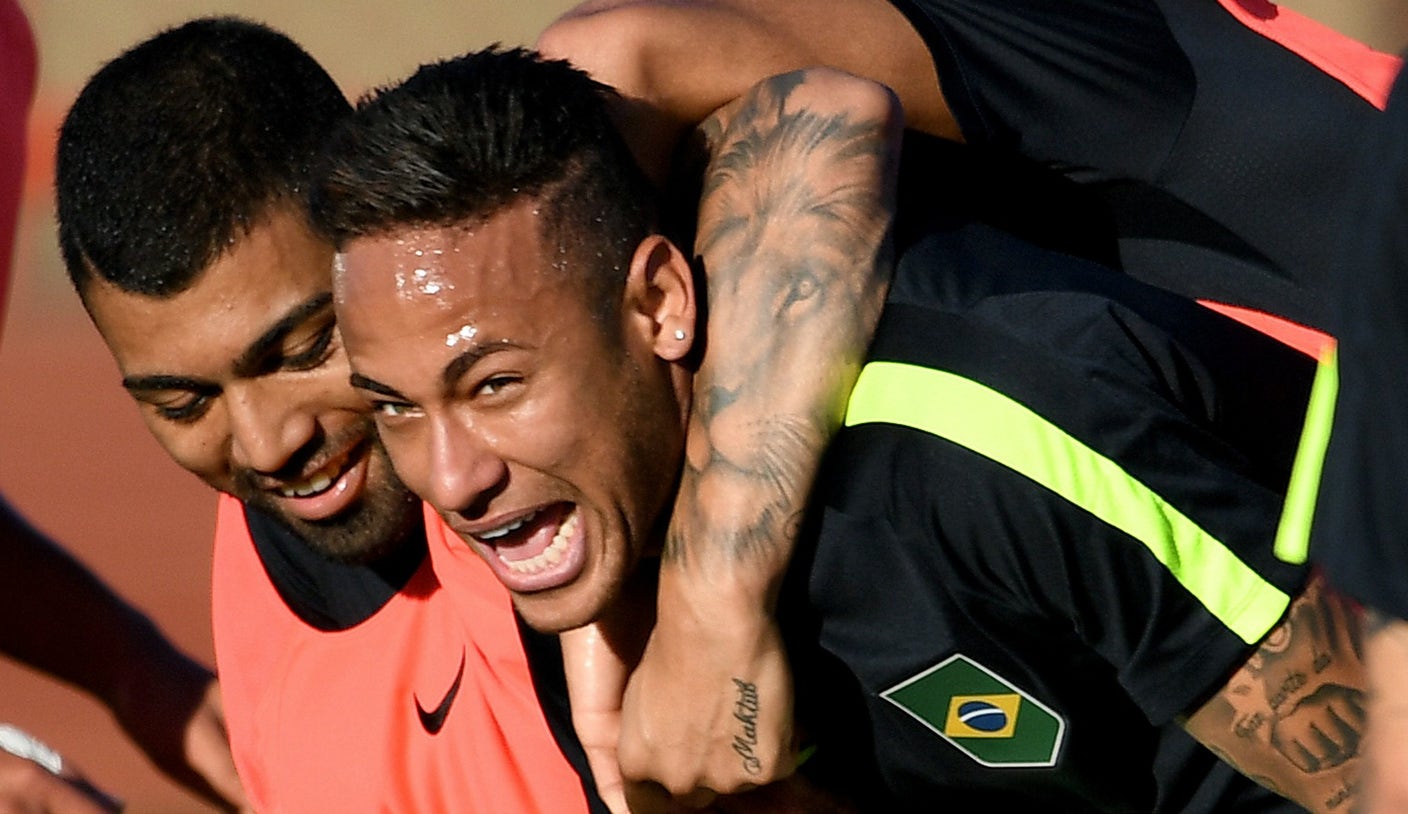 Brazil Teammates Neymar And Gabriel Jesus Reveal Matching Tattoos Fox Sports Brazil Teammates Neymar And Gabriel Jesus Reveal Matching Tattoos Fox Sports