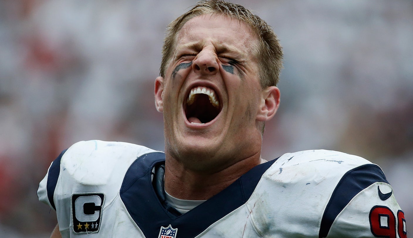 Big Texans DE J.J. Watt also has big personality