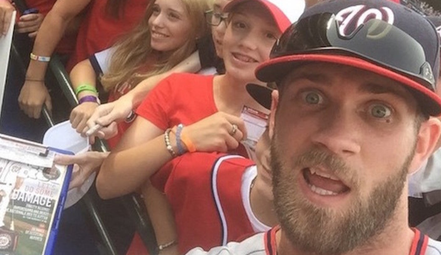 The Nationals have finally acknowledged Bryce Harper as a villain