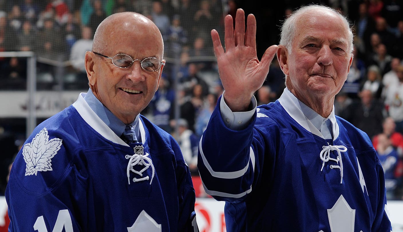 Phillies' Thomson hears from Maple Leafs legend Dave Keon ahead of