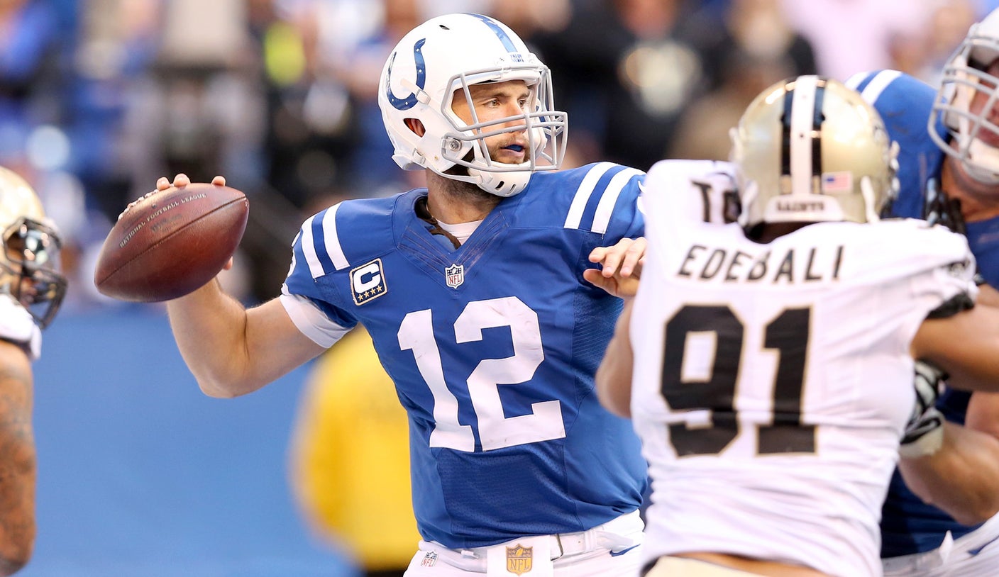 Colts' Andrew Luck denies avoiding Carolina Panthers in NFL Draft