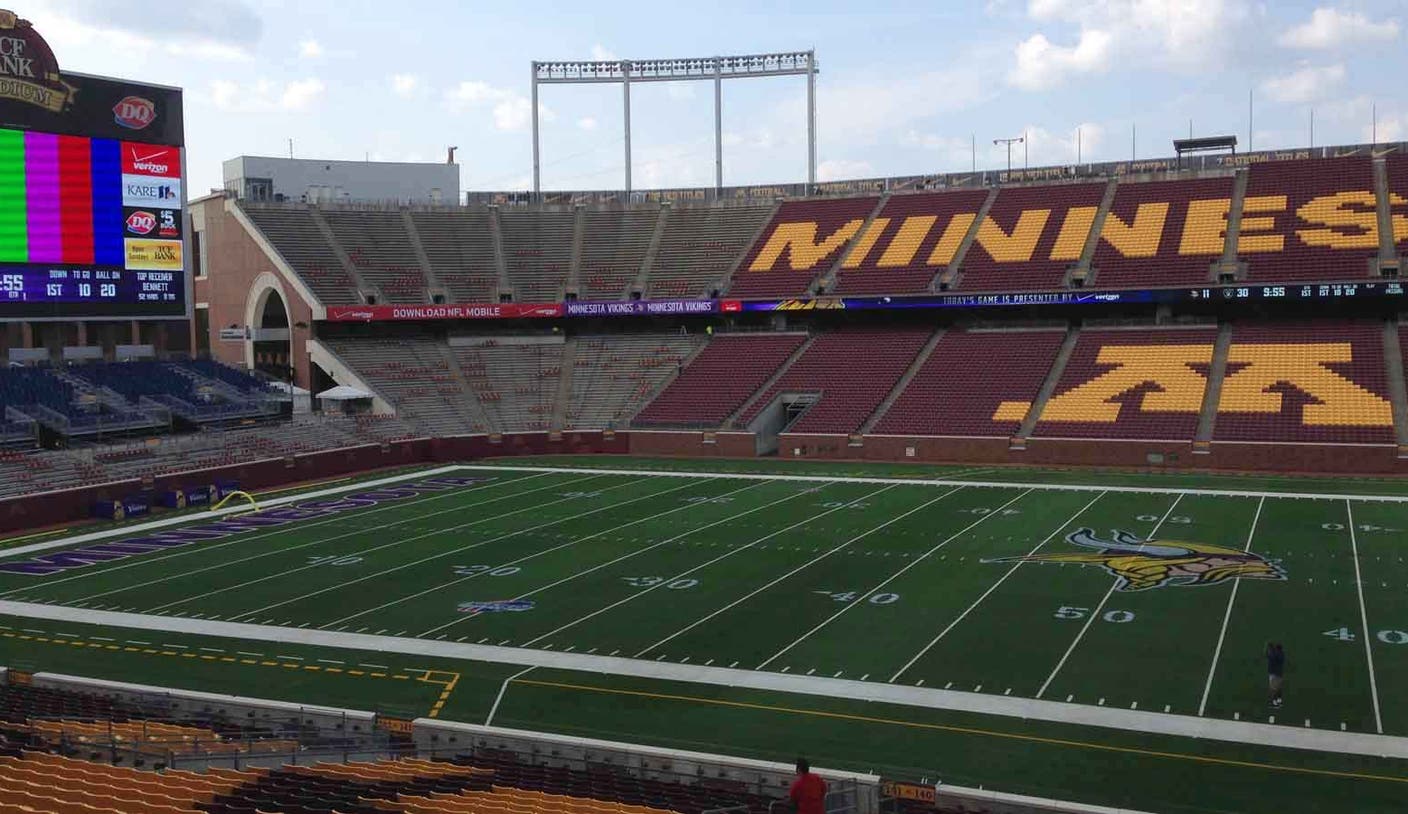 Vikings prepare for return to TCF Bank Stadium