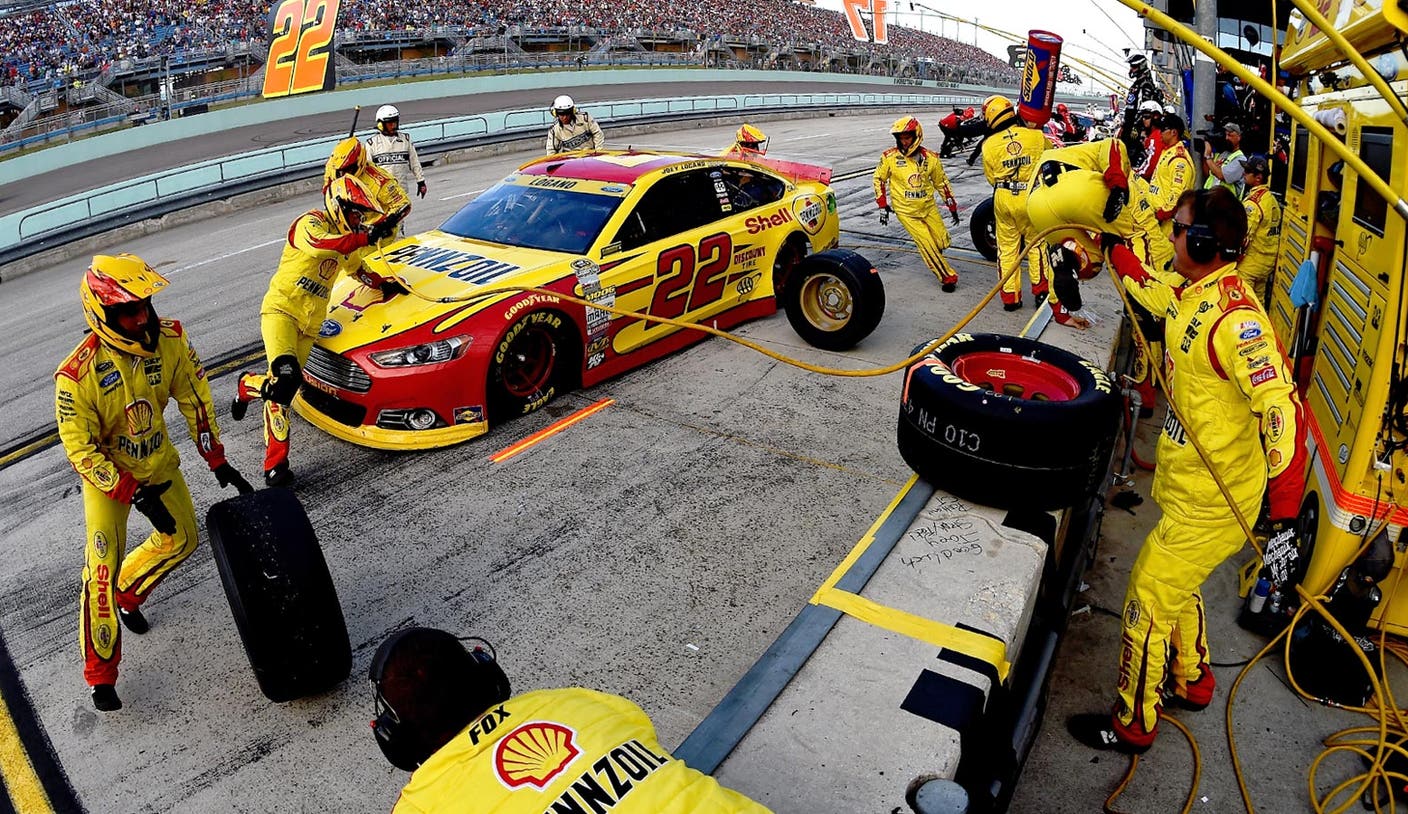 Moving on: Logano says he's confident pit crew is ready for 2015 | FOX  Sports