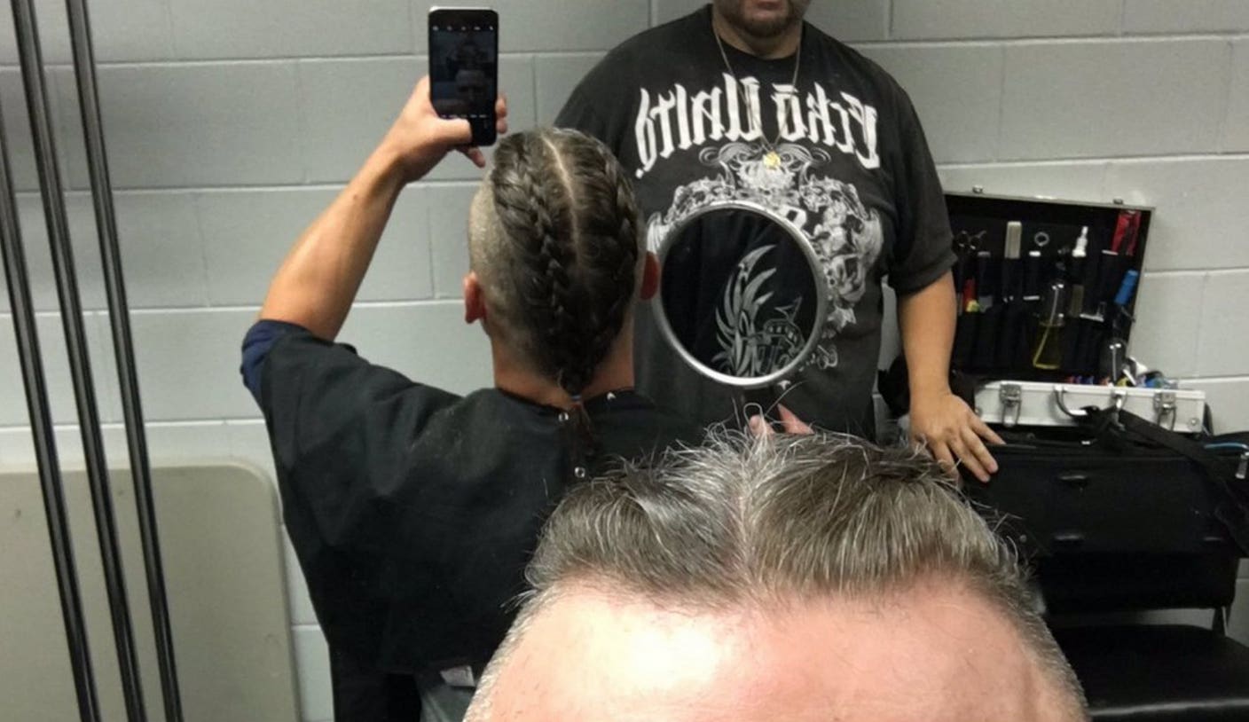 Josh Donaldson's new hairdo for Opening Day is well, it's new