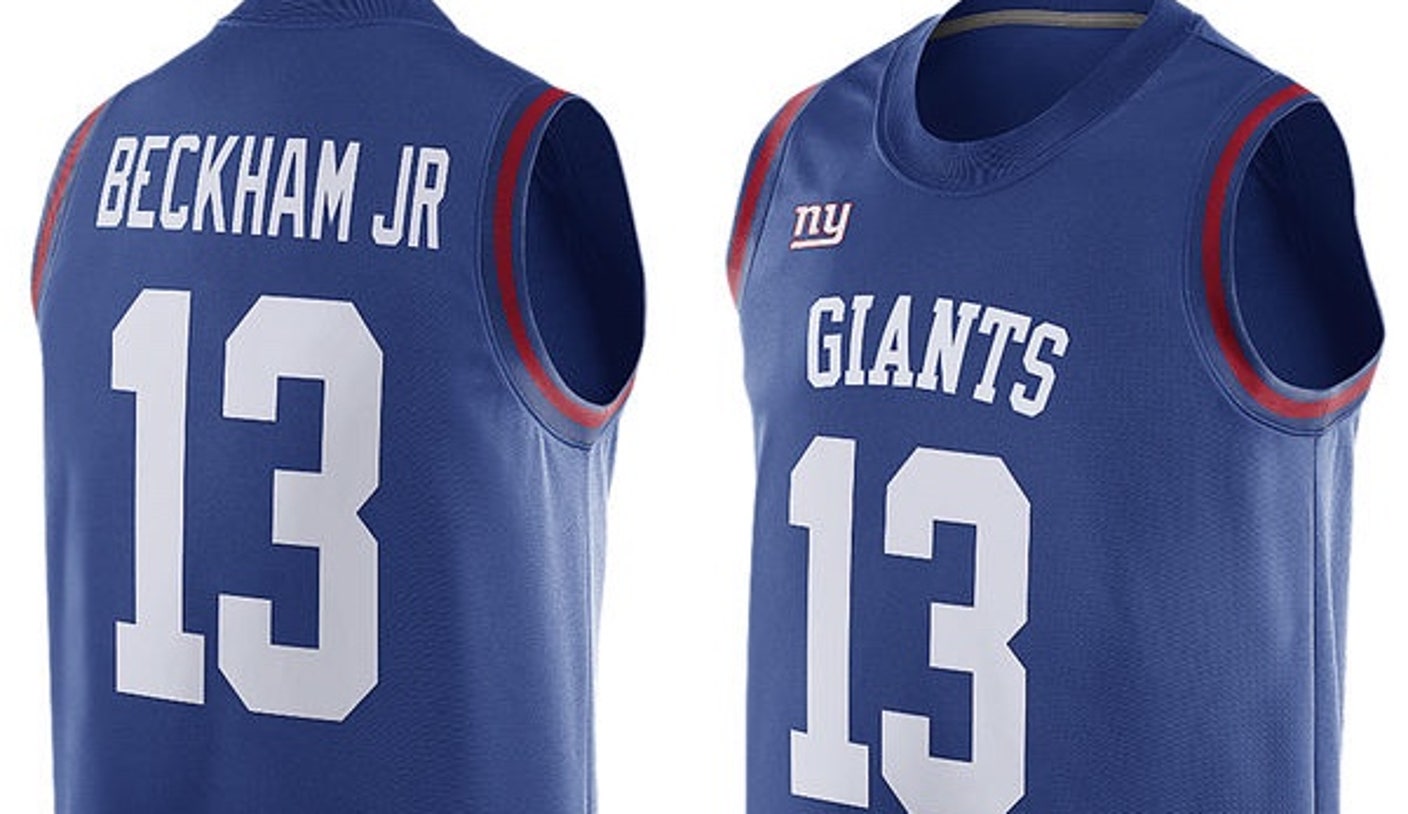 The NFL is selling tank top jerseys now