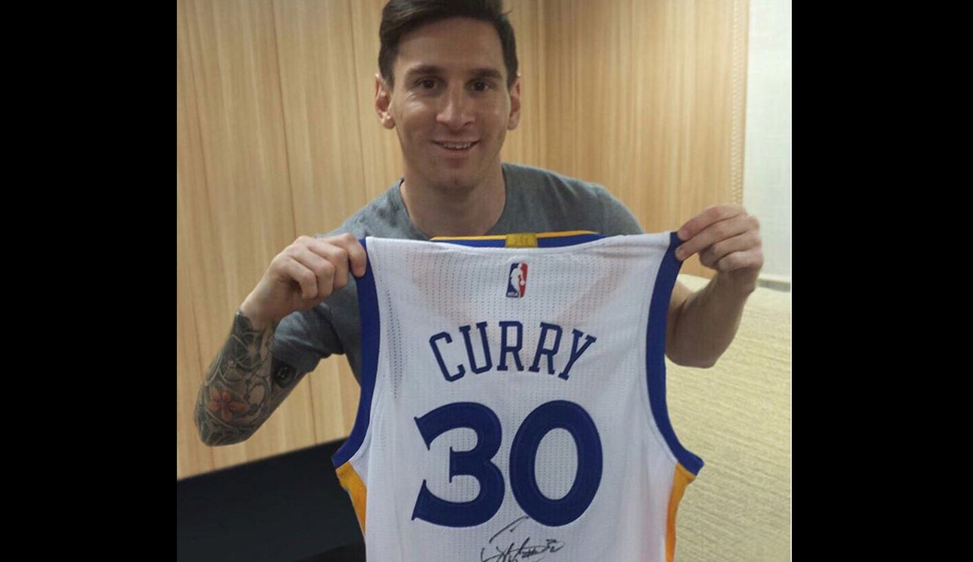 Lionel Messi thinks Steph Curry is 'magical